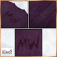 Millward Oversized T-Shirt Short Sleeve S - XL {Dark Purple} / Baju Oversize Lengan Pendek