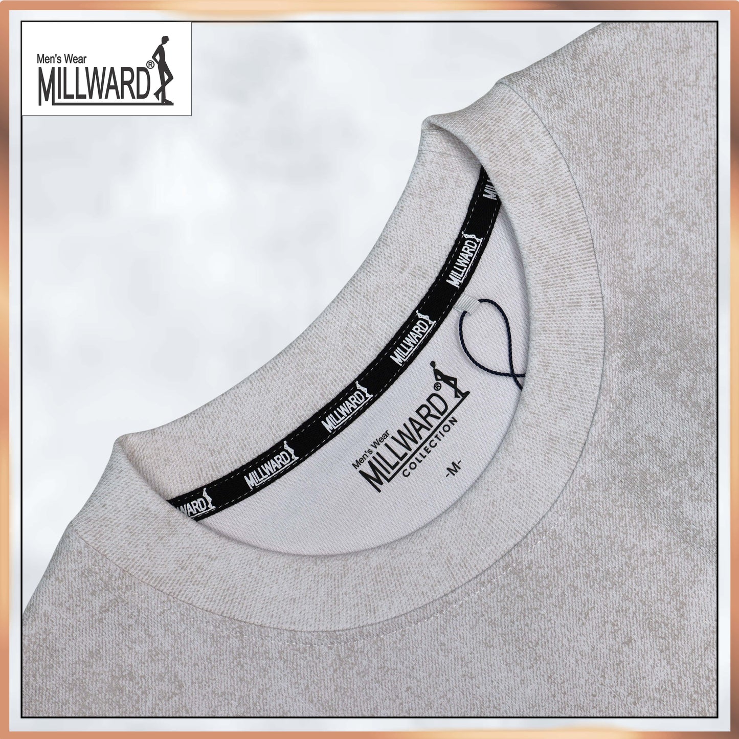 Millward Oversized T-Shirt Short Sleeve S - XL {White} / Baju Oversize Lengan Pendek {White}