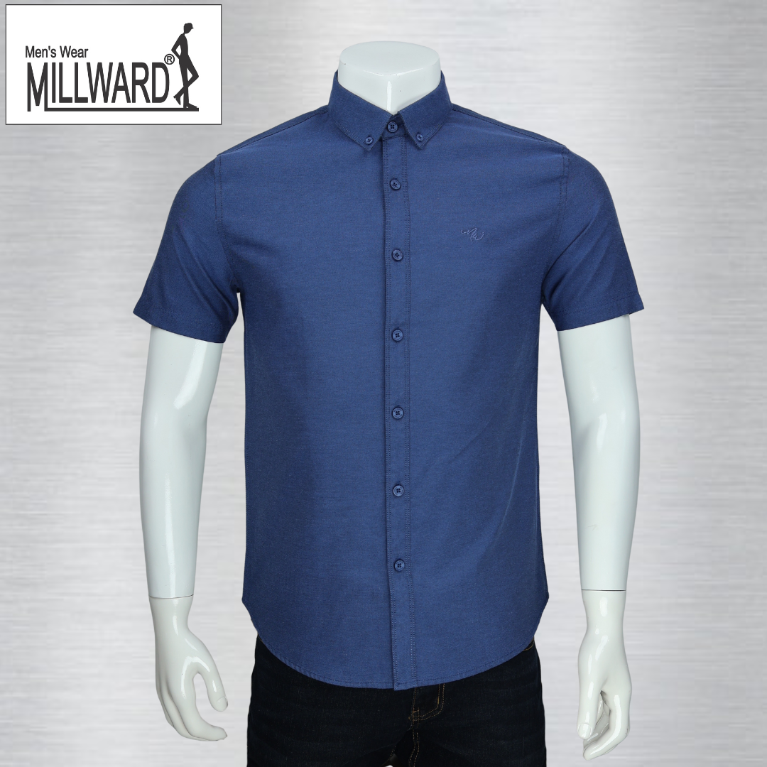 Brand MIllward Shirt short sleeve ,17 colors ,slim fit