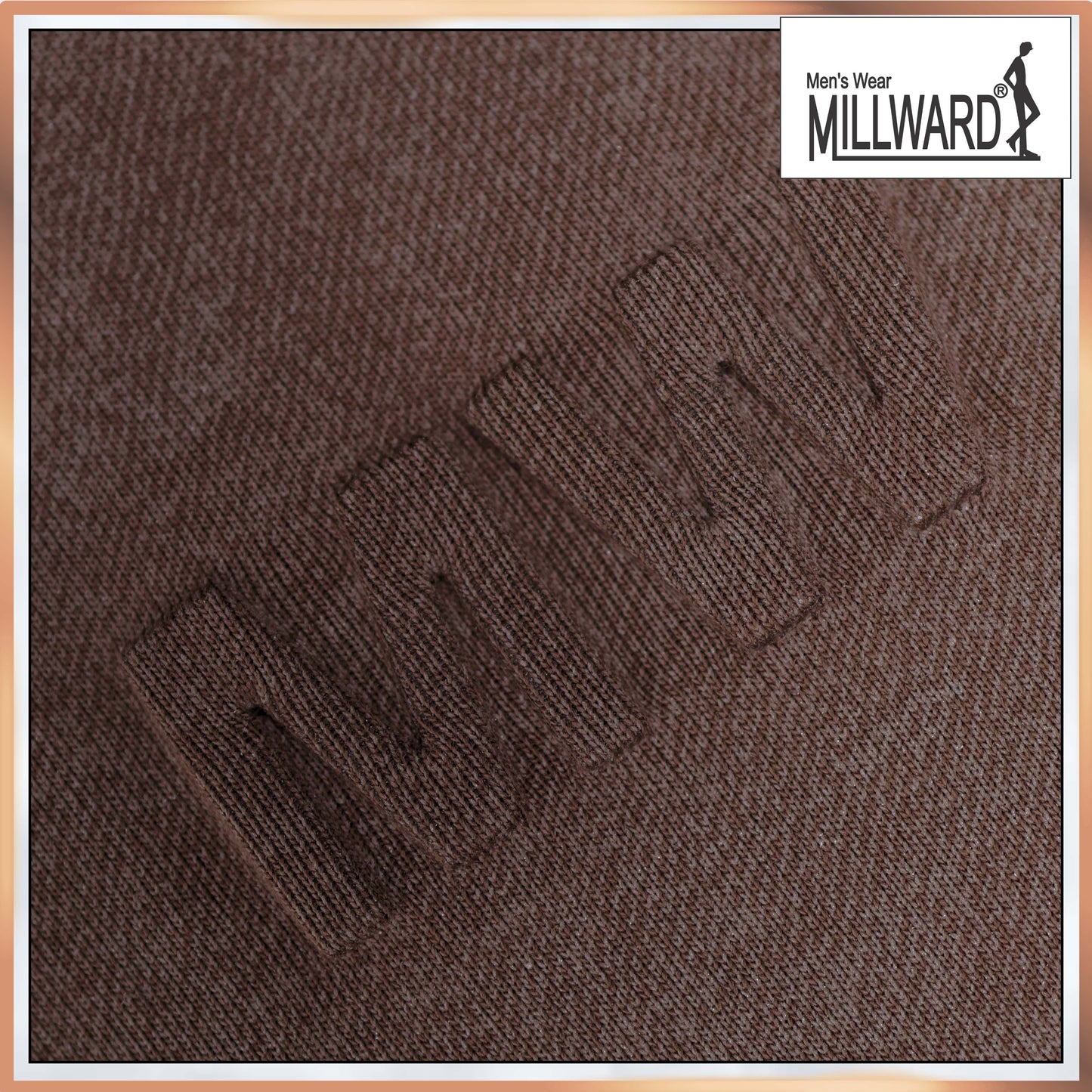 Millward Oversized T-Shirt Short Sleeve S - XL {Dark Brown} / Baju Oversize Lengan Pendek