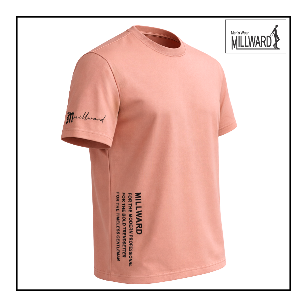 Brand Millward Roundneck T-Shirt Oversized /  Baju T-Shirt Leher Bulat (Potongan Oversaiz)