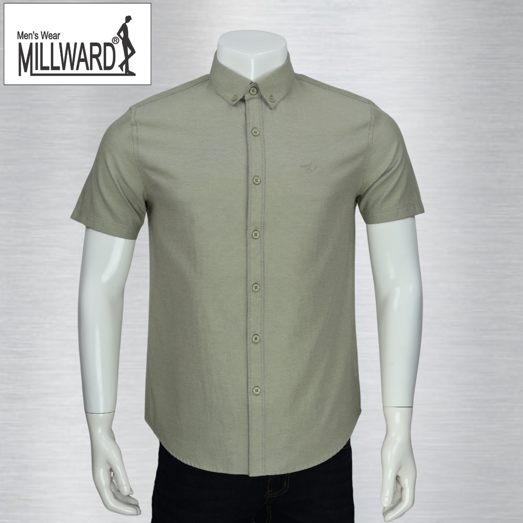 Brand MIllward Shirt short sleeve ,17 colors ,slim fit