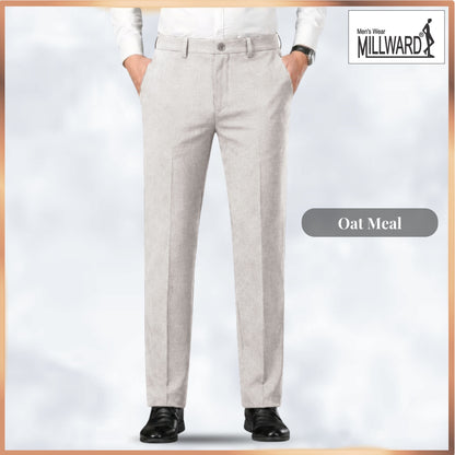 Millward Men's Chino Long Pants Straight Cut [Available} in Oatmeal,Grey,Dark Grey,Black