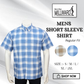 Brand Millward Men's Shirt Short Sleeve [RegularFit] / Kemeja Lelaki Lengan Pendek ) [RegularFit] M.Brown & M.Blue