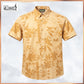 Brand MILLWARD Men’s Floral Short Sleeve Shirt (M–4XL) / Kemeja Lelaki Lengan Pendek Corak Bunga (M–4XL)