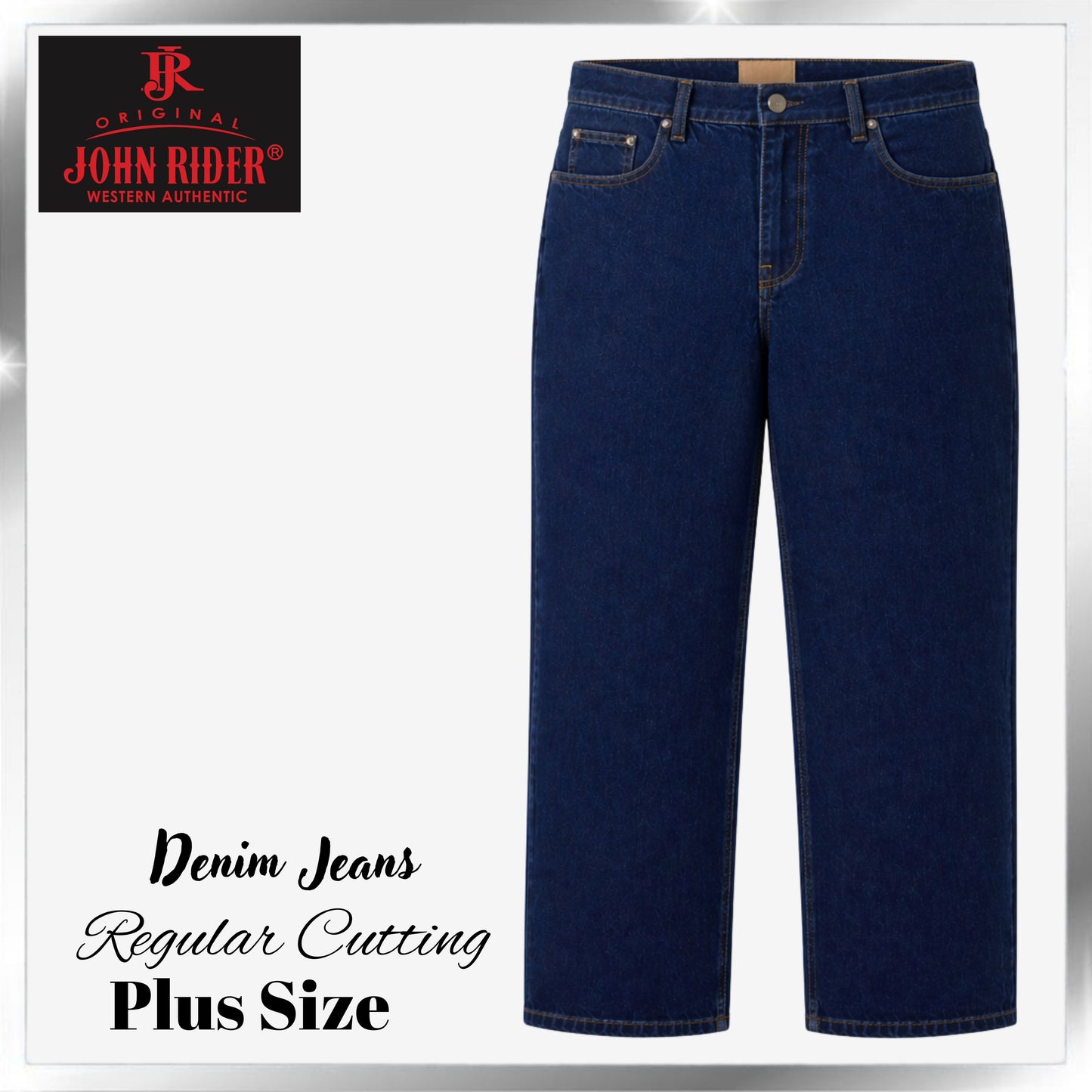 John Rider Denim Jeans Regular Cutting Plus Size