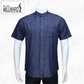Brand Millward Men Shirt Short sleeve, Denim ,Slim Fit / Baju Kemeja Lelaki Lengan Pendek, Denim