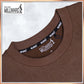 Millward Oversized T-Shirt Short Sleeve S - XL {Dark Brown} / Baju Oversize Lengan Pendek