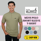 Brand Millward Men's Polo Short Sleeve T-shirt,8 colours / T - Shirt Lelaki Polo Lengan Pendek, 8 Pilihan Warna