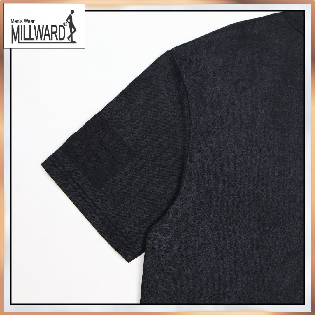 Millward Oversized T-Shirt Short Sleeve S - XL {Black} / Baju Oversize Lengan Pendek