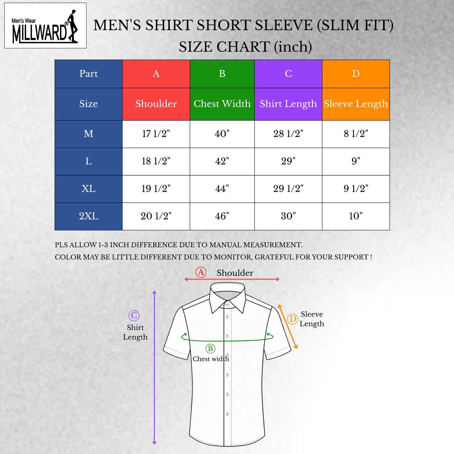 Brand Millward Shirt Short Sleeve
