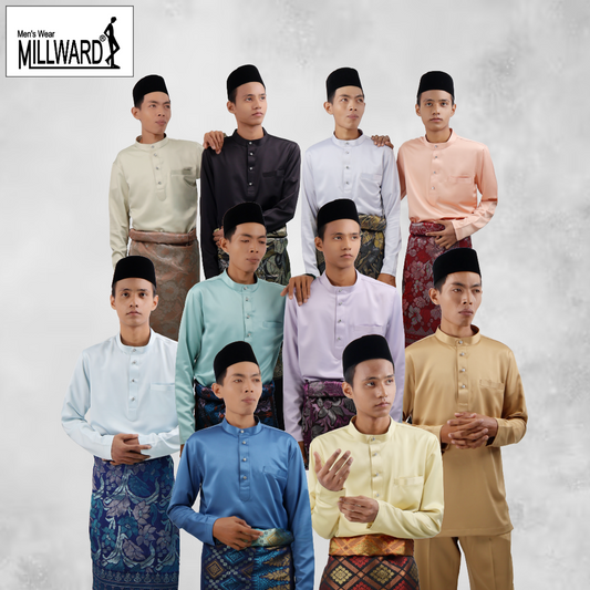 Brand Millward Baju Melayu - B88334 (Tidak Termasuk Sampin)