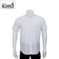 Brand Millward Men's Shirt Short Sleeve (Black/White) [SmartFit]  /Kemeja Lelaki Lengan Pendek (Hitam/Putih) [SmartFit]