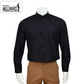 Brand Millward Men's Shirt Long Sleeve (Black/White) [SmartFit]  / Kemeja Lelaki Lengan Panjang (Hitam/Putih) [SmartFit]