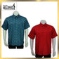 Brand Millward Men's Shirt Short Sleeve [RegularFit] / Kemeja Lelaki Lengan Pendek ) [RegularFit] (Red & Blue)
