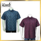 Brand Millward Men's Shirt Short Sleeve [RegularFit] / Kemeja Lelaki Lengan Pendek ) [RegularFit] (Violet & Admiral)