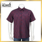 Brand Millward Men's Shirt Short Sleeve [RegularFit] / Kemeja Lelaki Lengan Pendek ) [RegularFit] (Violet & Admiral)