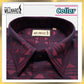 Brand Millward Men's Shirt Short Sleeve [RegularFit] / Kemeja Lelaki Lengan Pendek ) [RegularFit] (Violet & Admiral)