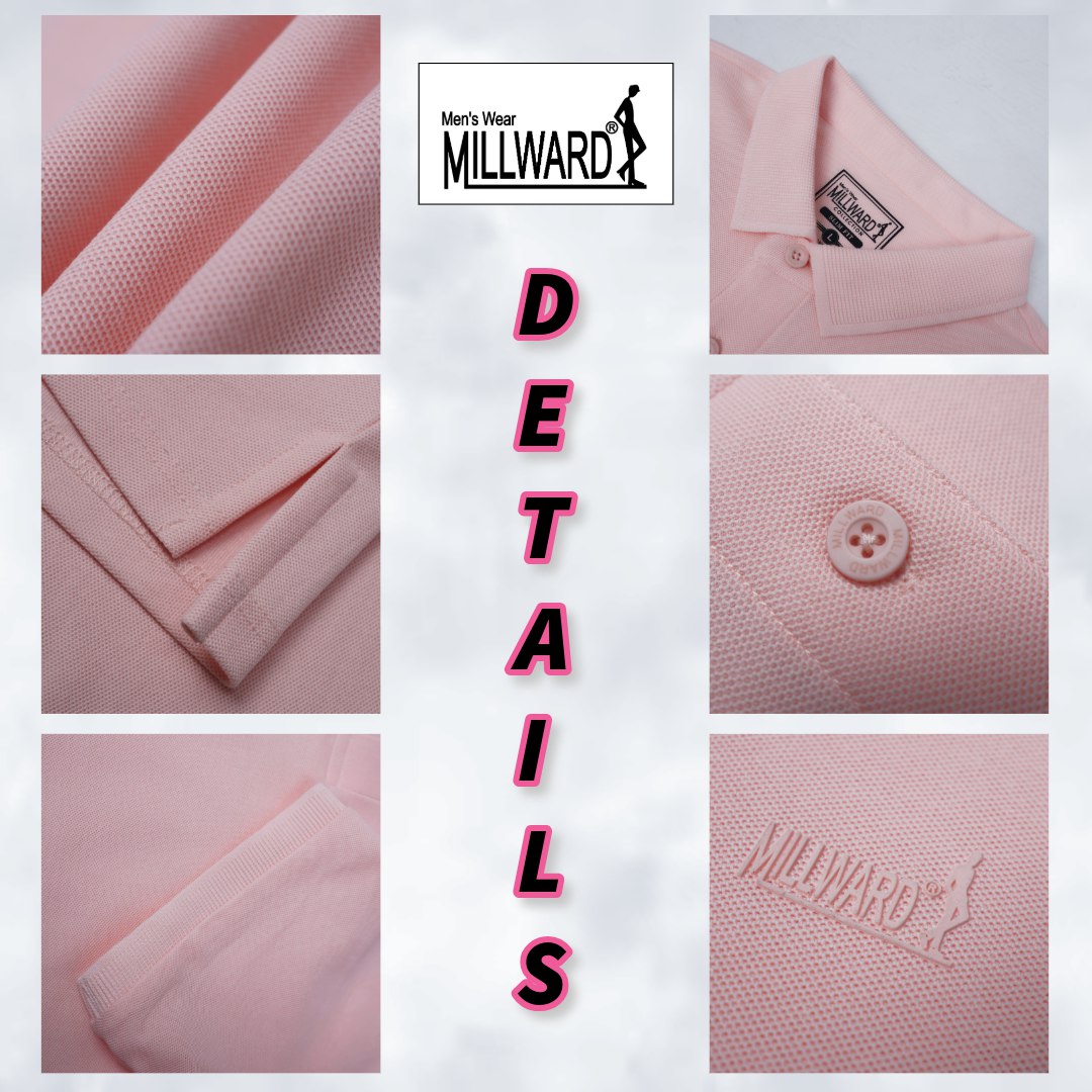 Brand Millward Men's Polo T-Shirt Short Sleeve (8 Colors) [Slim Fit] / Kemeja Polo Lengan Pendek (8 WArna) [Slim FIt]