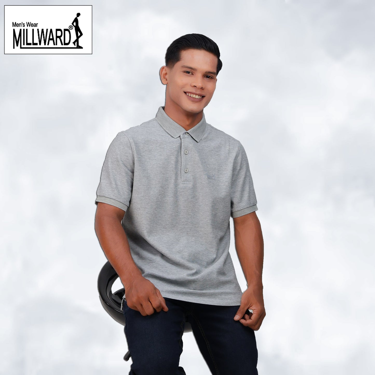 Brand Millward Men's Polo T-Shirt Short Sleeve (8 Colors) [Slim Fit] / Kemeja Polo Lengan Pendek (8 WArna) [Slim FIt]