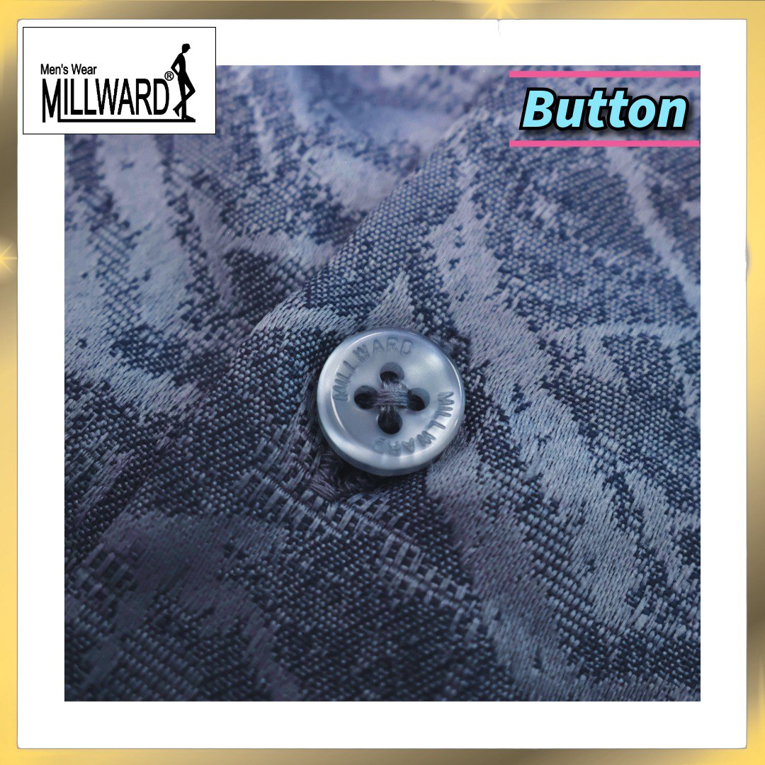 Brand Millward Men's Shirt Short Sleeve [RegularFit] / Kemeja Lelaki Lengan Pendek ) [RegularFit] (Red& Blue Grey)