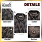 Brand Millward Men's Shirt Short Sleeve [RegularFit] / Kemeja Lelaki Lengan Pendek ) [RegularFit] (Dark Purple & Brown)