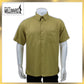 Brand Millward Men's Shirt Short Sleeve [RegularFit] / Kemeja Lelaki Lengan Pendek ) [RegularFit] (Red & Lime)