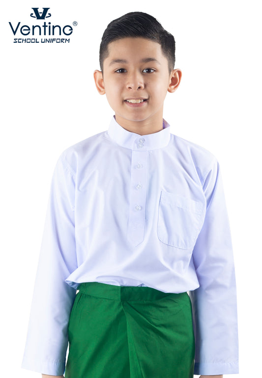Baju Melayu Sekolah Rendah/Menengah (Tradisional Set) Kain Koshibo/Cotton (TIDAK TERMASUK SAMPIN)